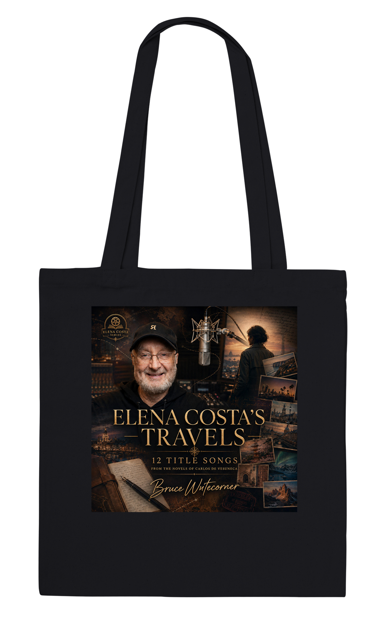 Elena Costa Series (Title Songs to Carlos de Vesuneca's Novels) - Tote bag