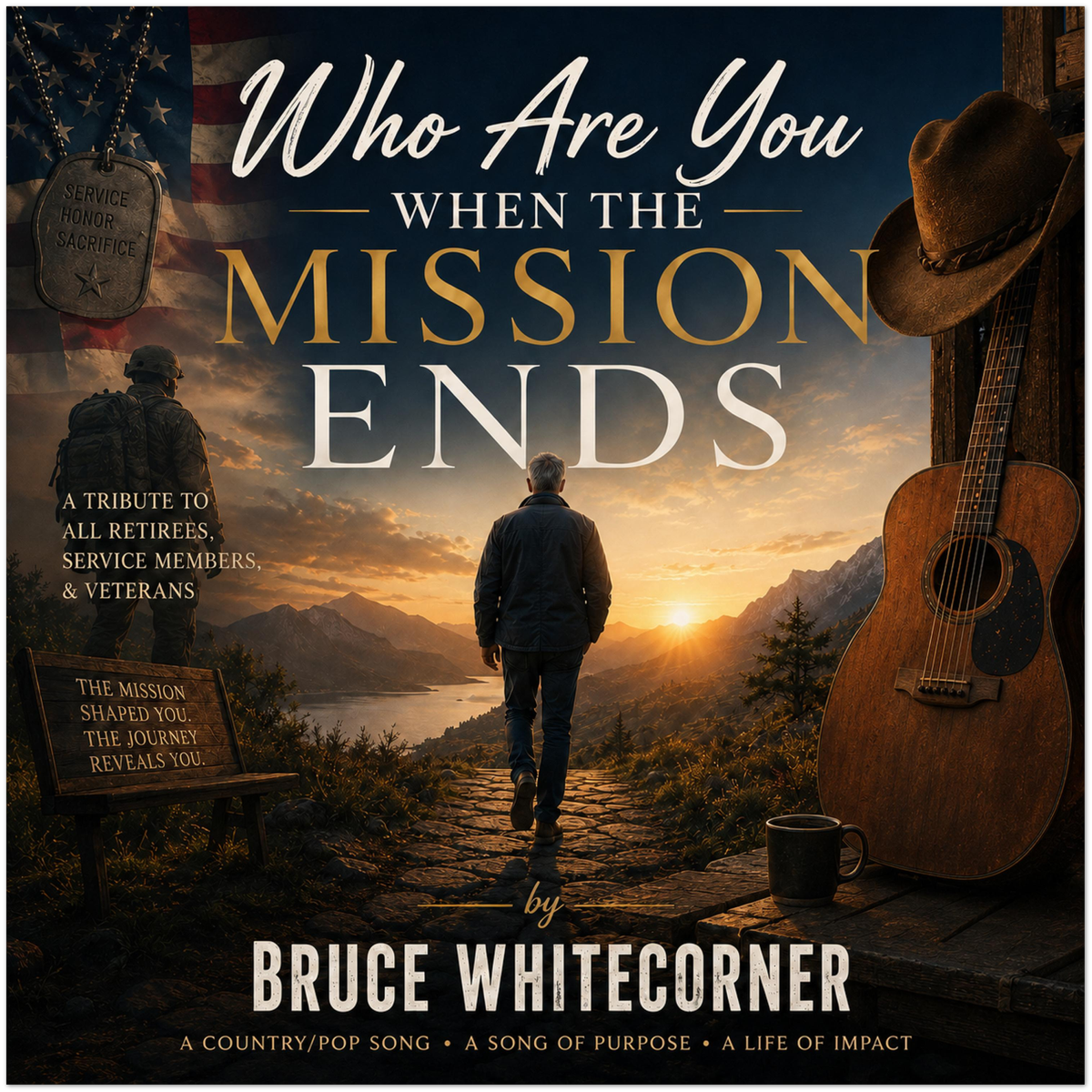 Who Are You When The Mission Ends - Fine Art Poster