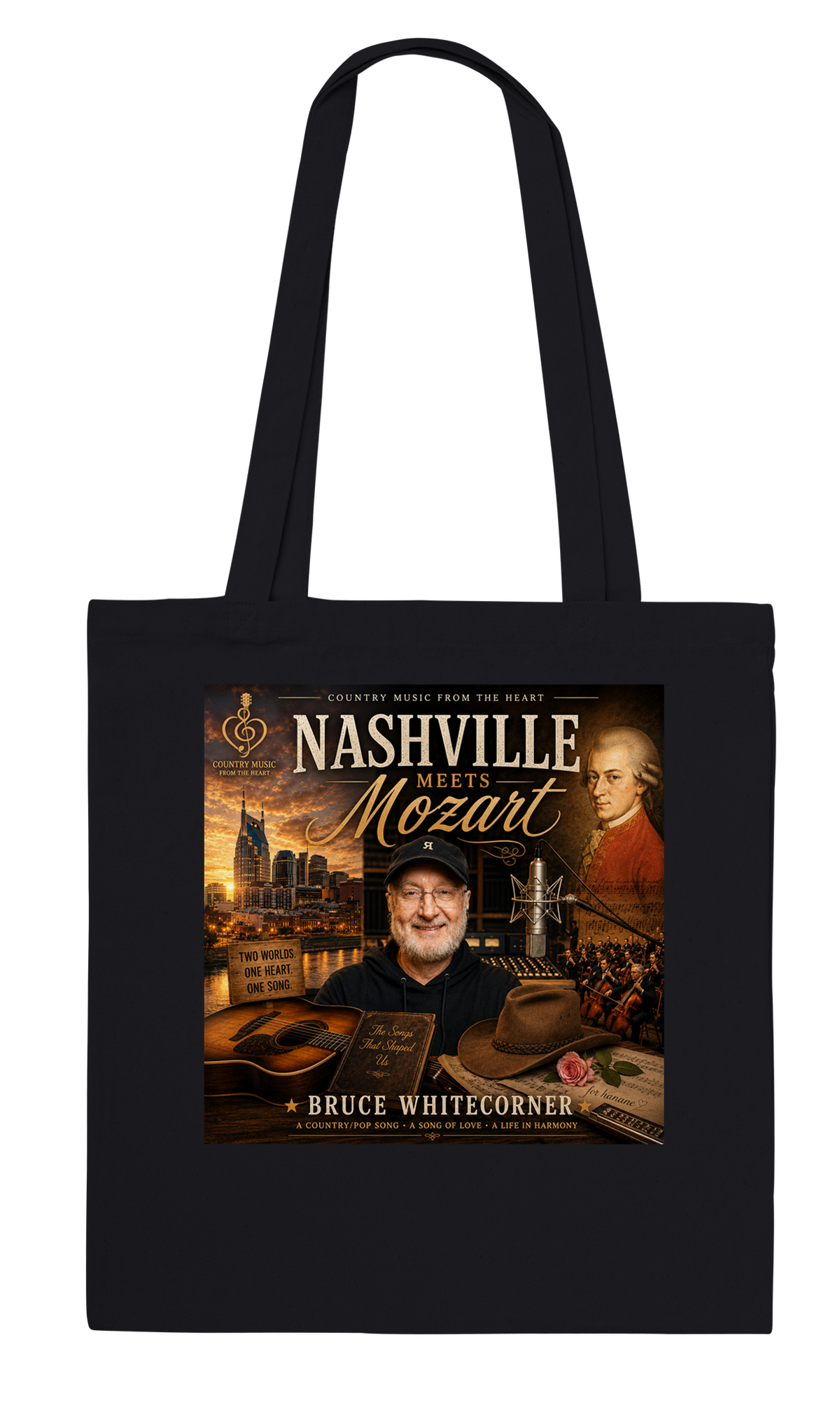 Nashville Meets Mozart - Tote bag