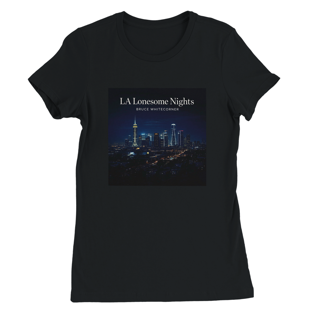 LA Lonesome Nights - Women’s Cut T-Shirt