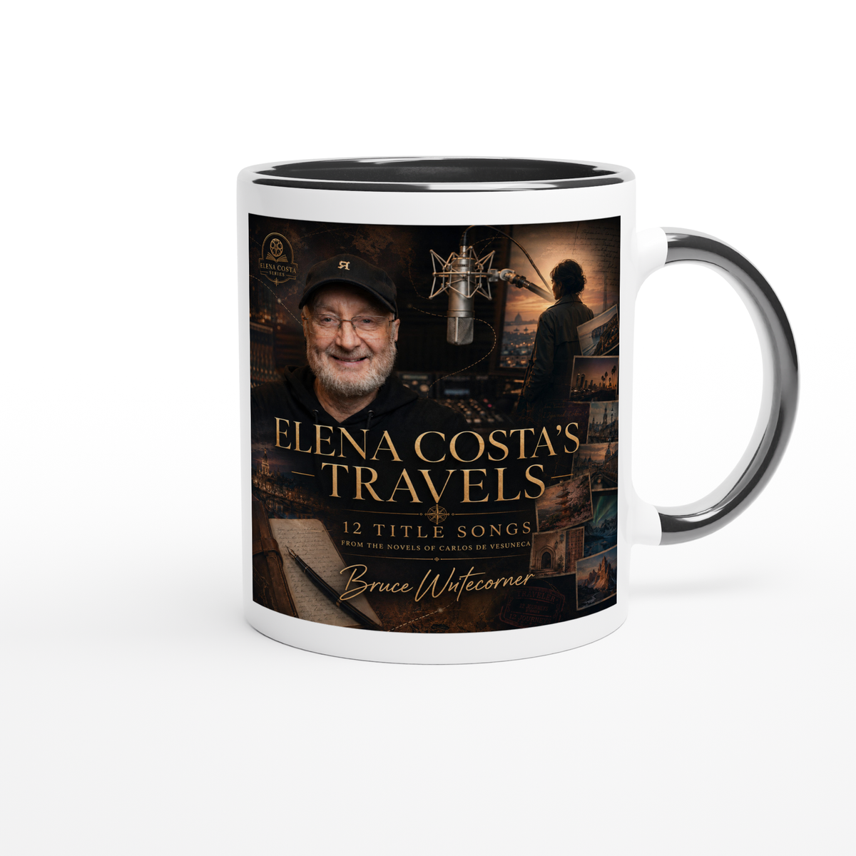 Elena Costa Series (Title Songs to Carlos de Vesuneca's Novels) - Ceramic Mug