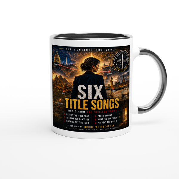 The Sentinel Protocol (Title Songs to the Polit-Thriller Series) - Ceramic Mug