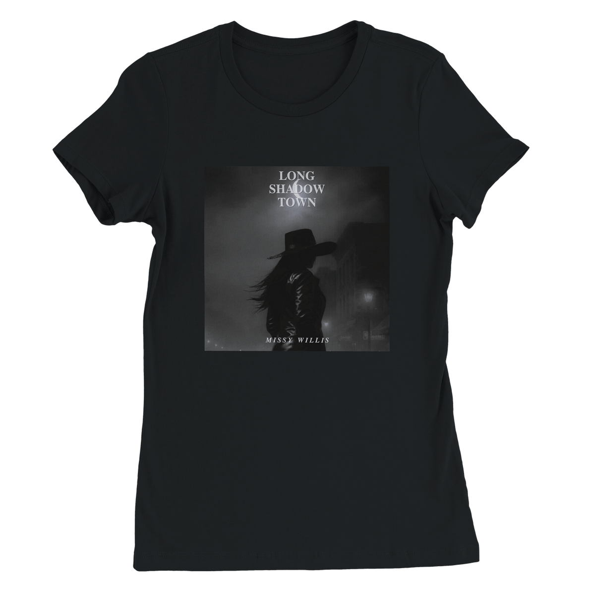 Long Shadow Town - Women’s Cut T-Shirt
