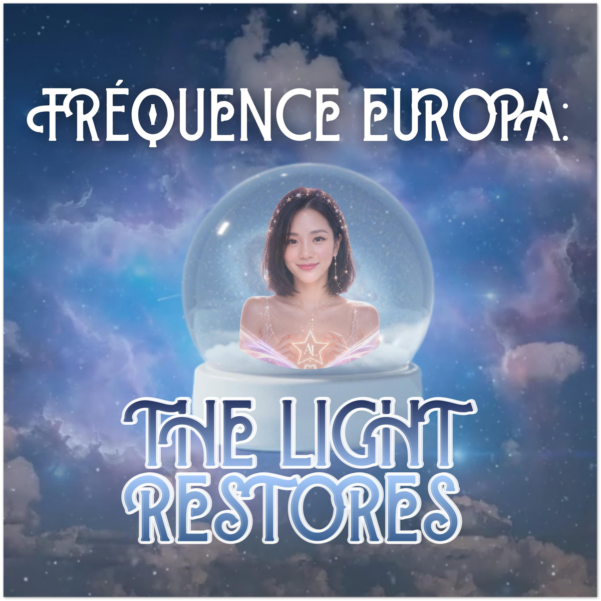 FRÉQUENCE EUROPA: THE LIGHT RESTORES - Fine Art Poster