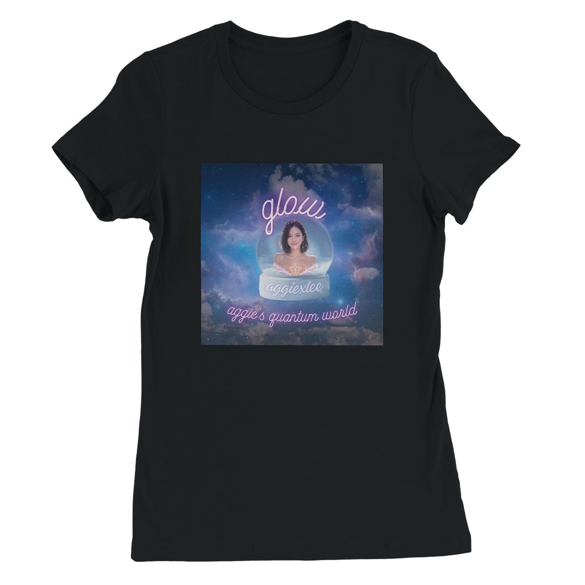 GLOW: AGGIE’S QUANTUM WORLD - Women’s Cut T-Shirt