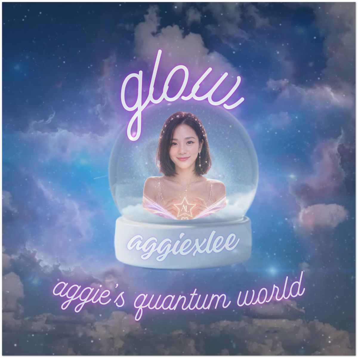 GLOW: AGGIE’S QUANTUM WORLD - Fine Art Poster