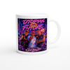 Never will i give up 8 bit - Ceramic Mug