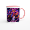 Never will i give up 8 bit - Ceramic Mug