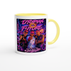 Never will i give up 8 bit - Ceramic Mug