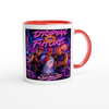 Never will i give up 8 bit - Ceramic Mug
