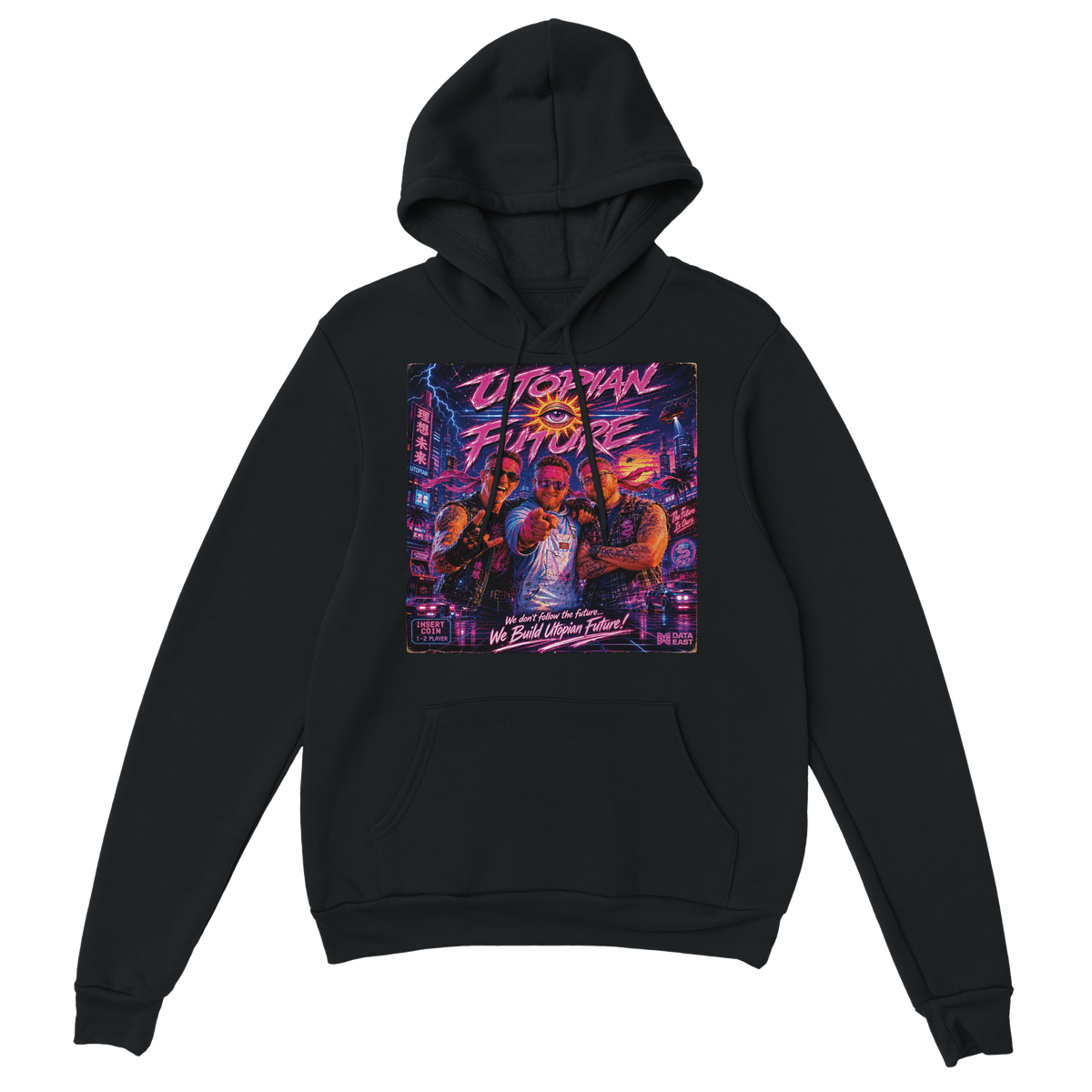 Never will i give up 8 bit - Classic Unisex Pullover Hoodie