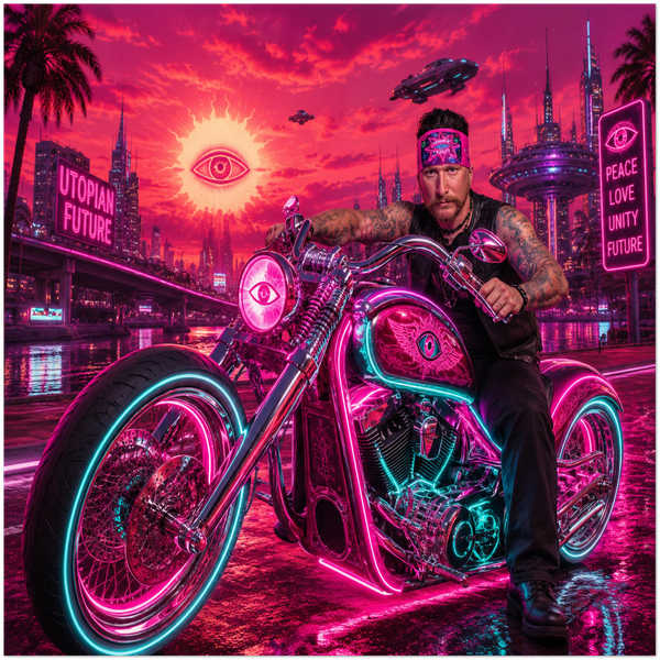 FU Manchu Man - Fine Art Poster