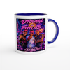 Never will i give up 8 bit - Ceramic Mug