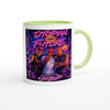 Never will i give up 8 bit - Ceramic Mug