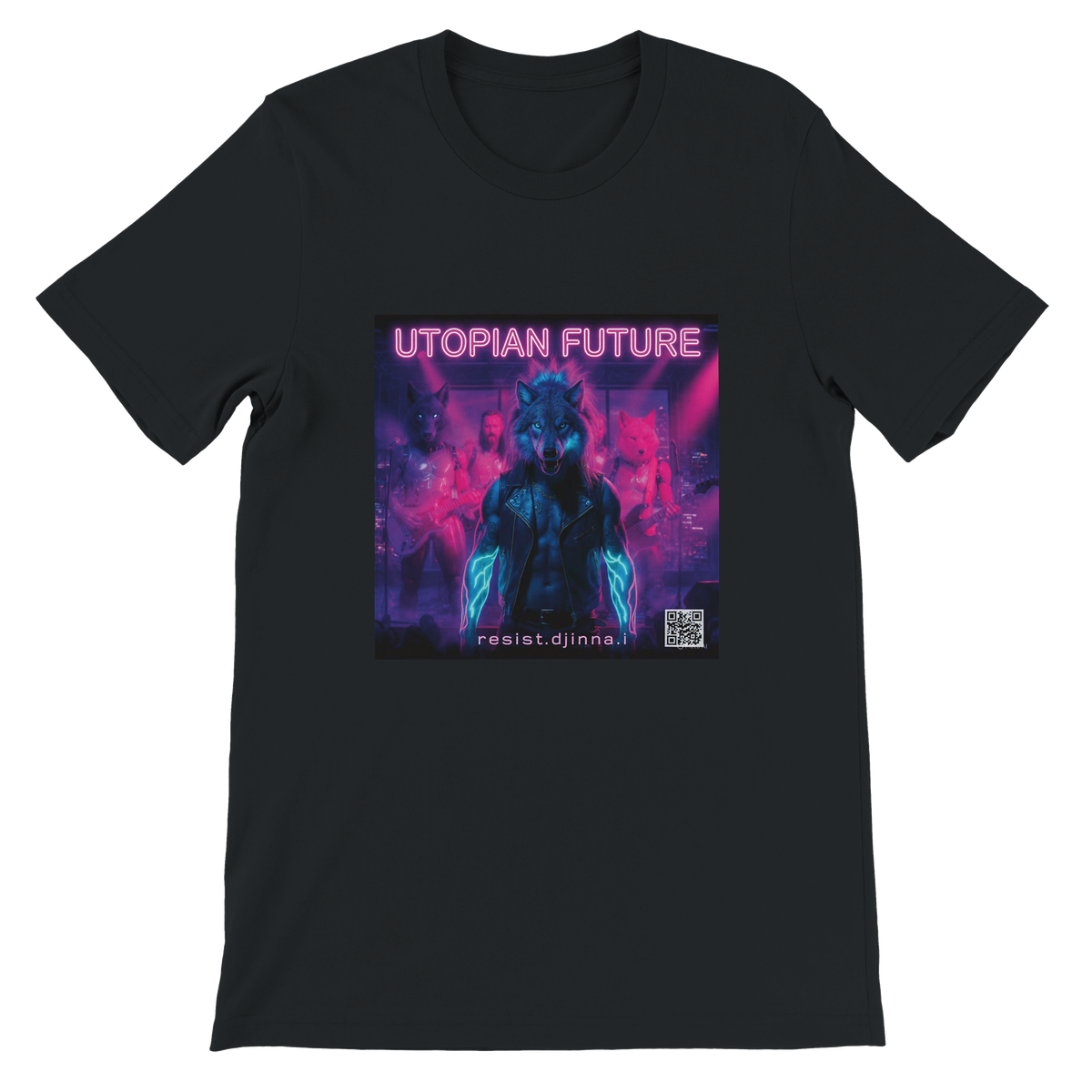 UTOPIAN FUTURE WOLF - Unisex T-Shirt