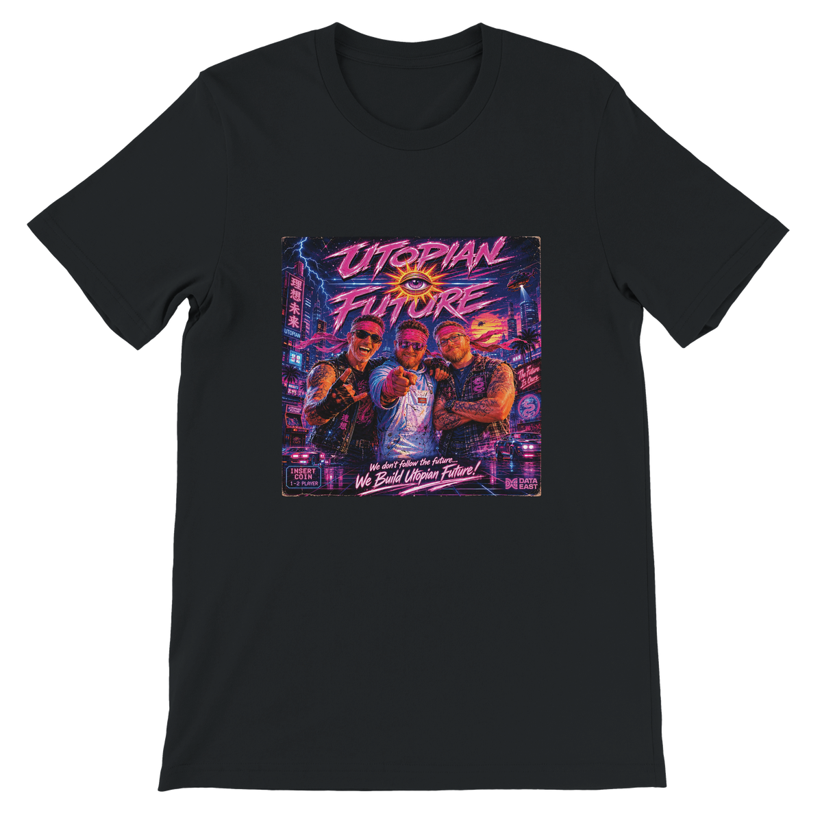 Never will i give up 8 bit - Unisex T-Shirt