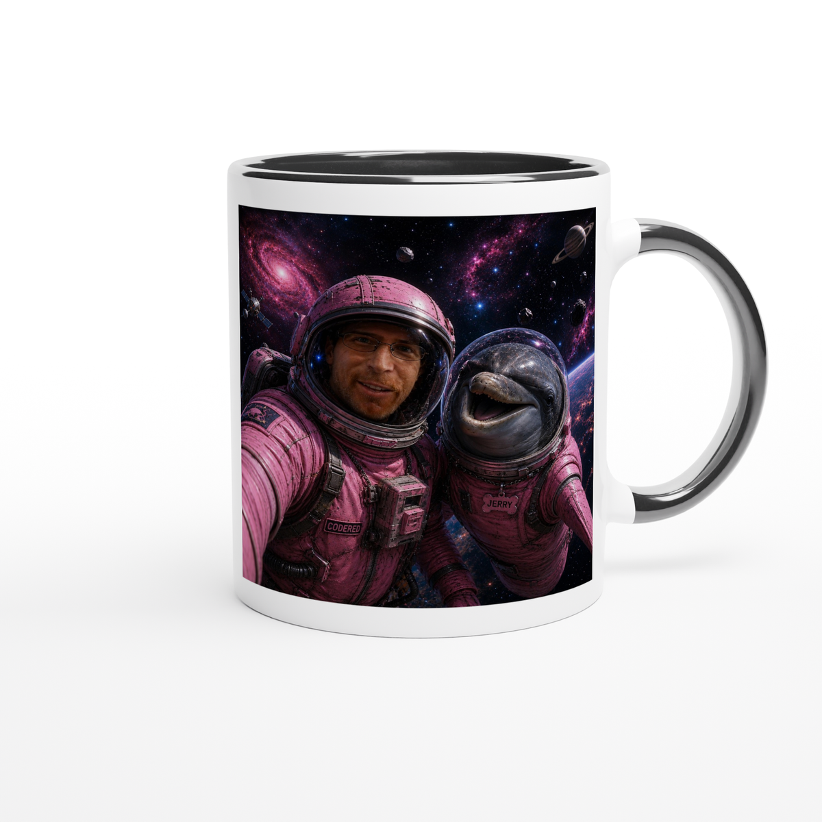 Code Red Conspiracy Three ist spaced out - Ceramic Mug