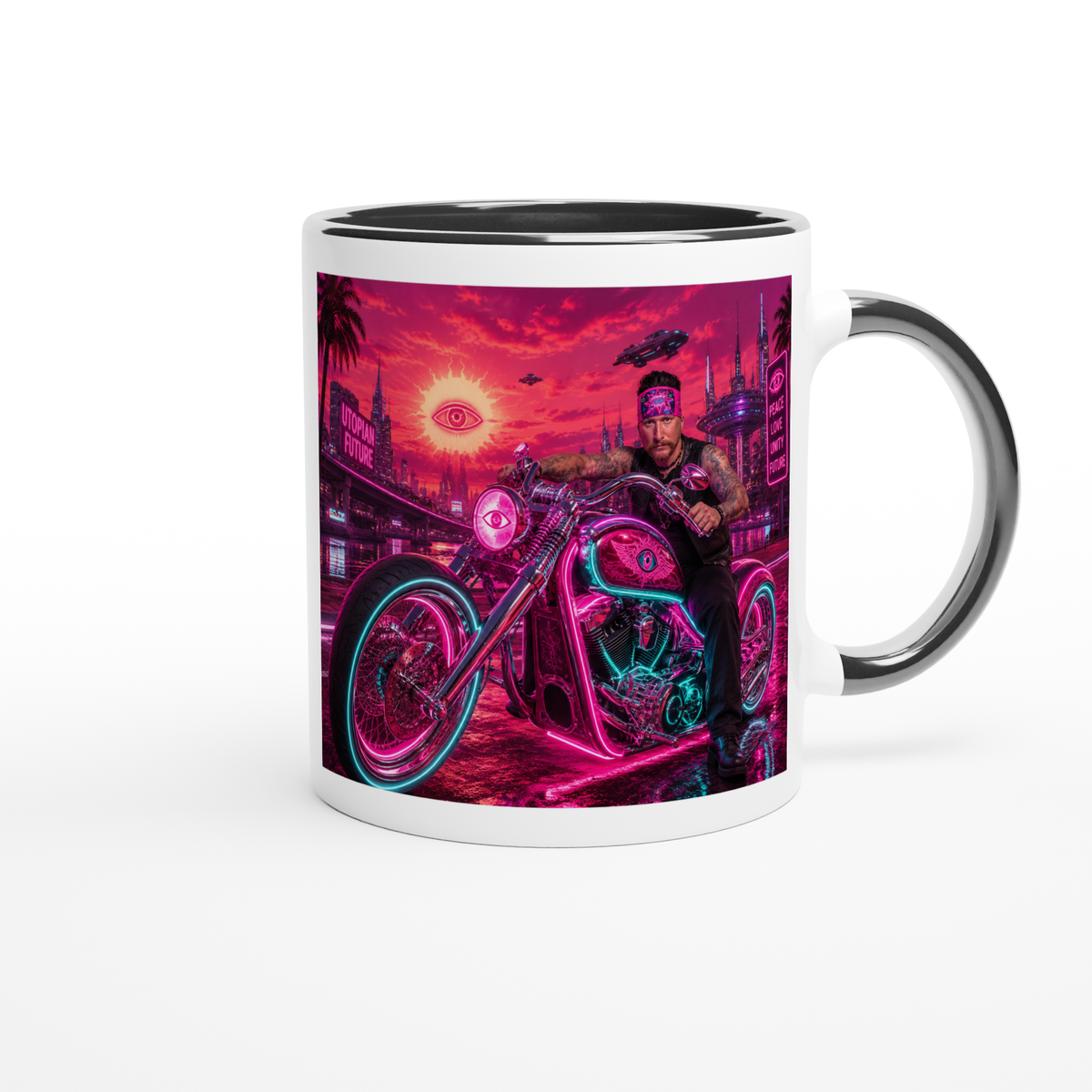 FU Manchu Man - Ceramic Mug