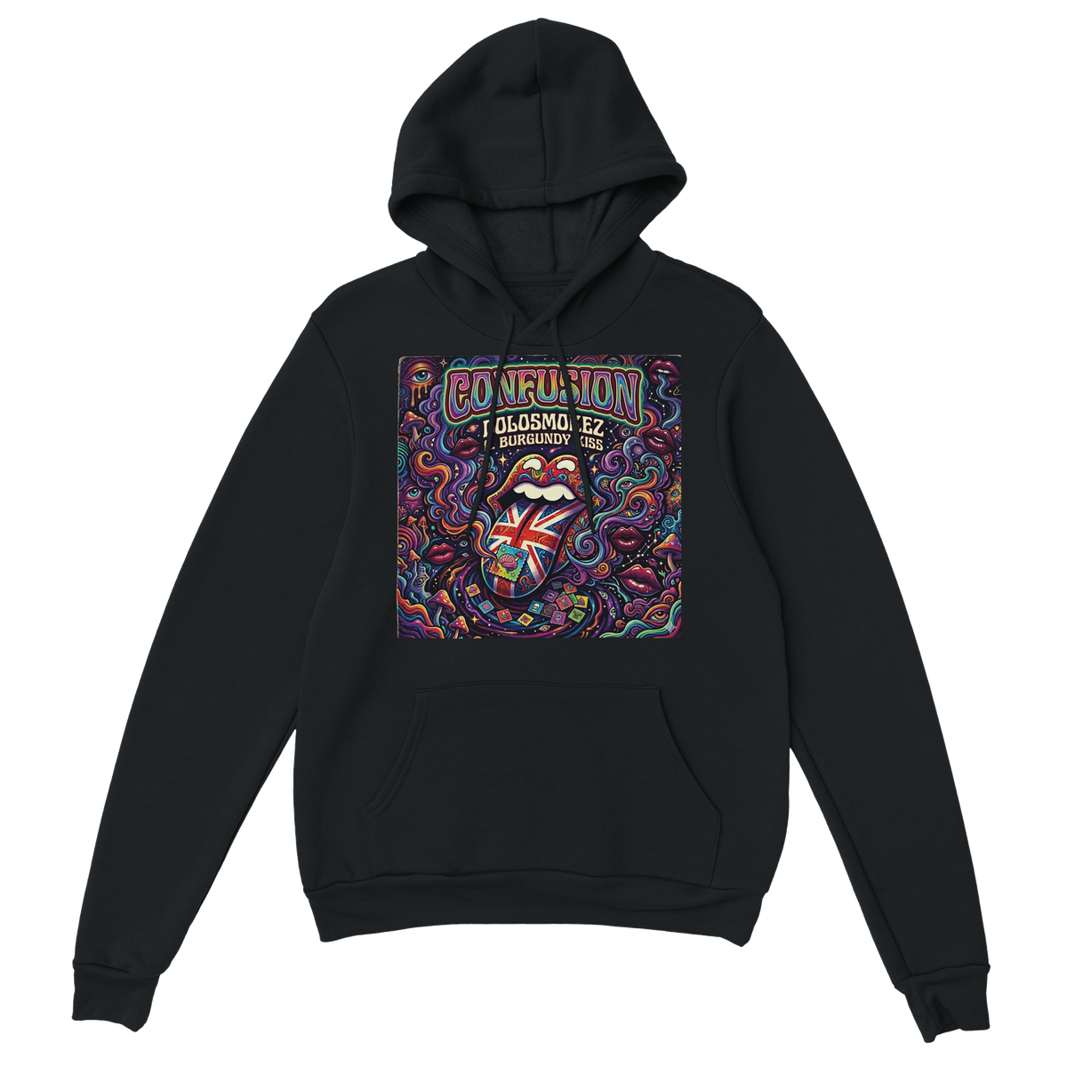 Confusion (feat. BURGUNDY.KISS<3) - Classic Unisex Pullover Hoodie