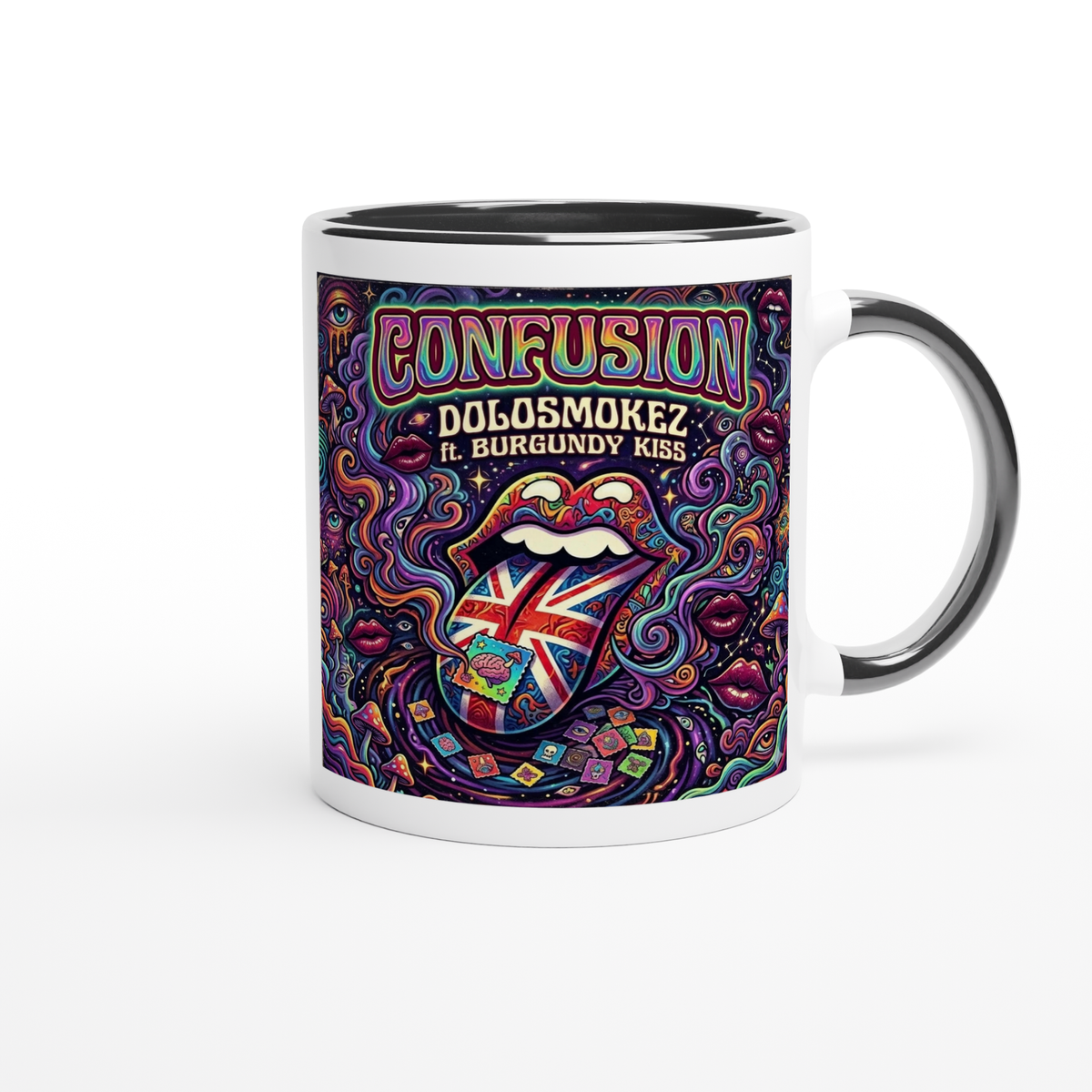 Confusion (feat. BURGUNDY.KISS<3) - Ceramic Mug