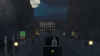 Gothic and ghosty.
