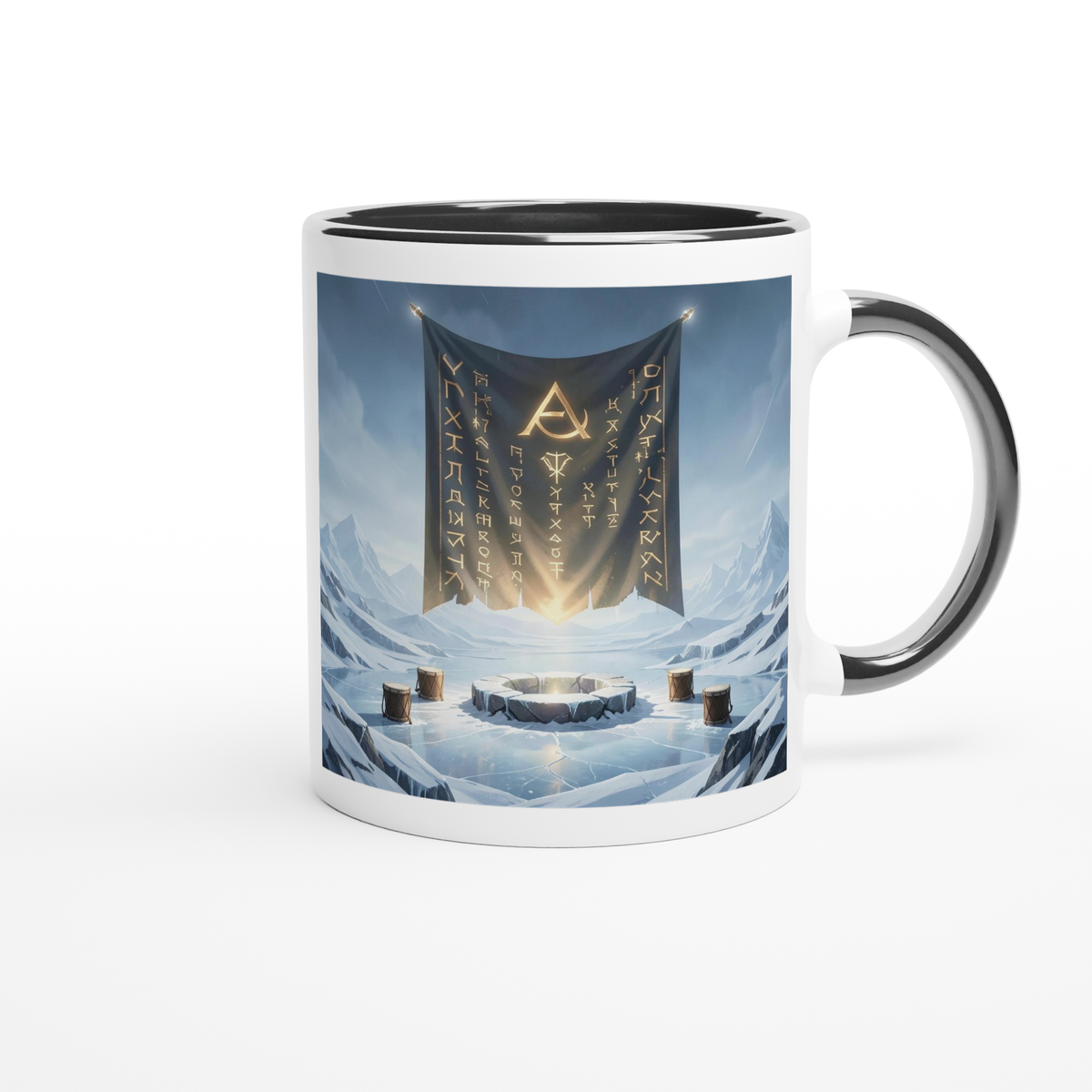 Raising The Banner Of The Most High - Ceramic Mug