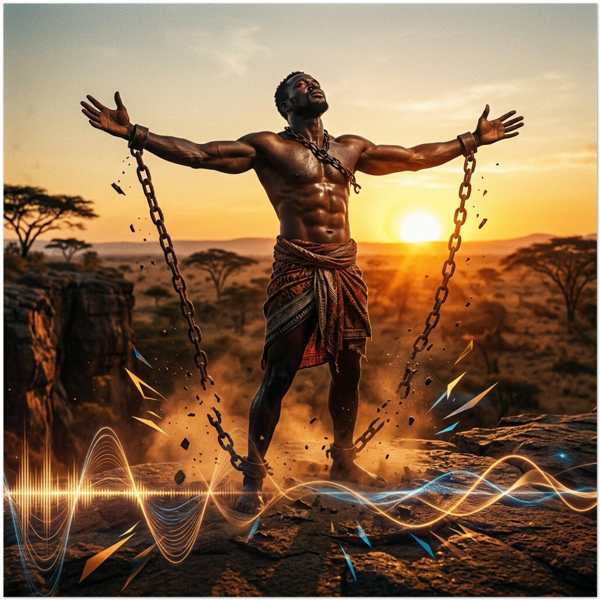 Breaking The Chains - Fine Art Poster