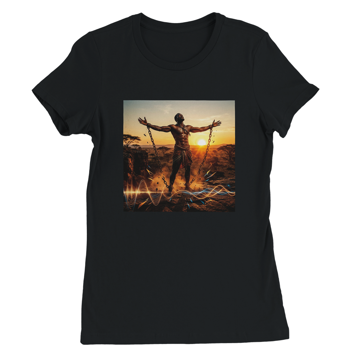 Breaking The Chains - Women’s Cut T-Shirt