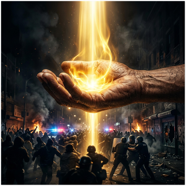 Who Is To Blame - Fine Art Poster
