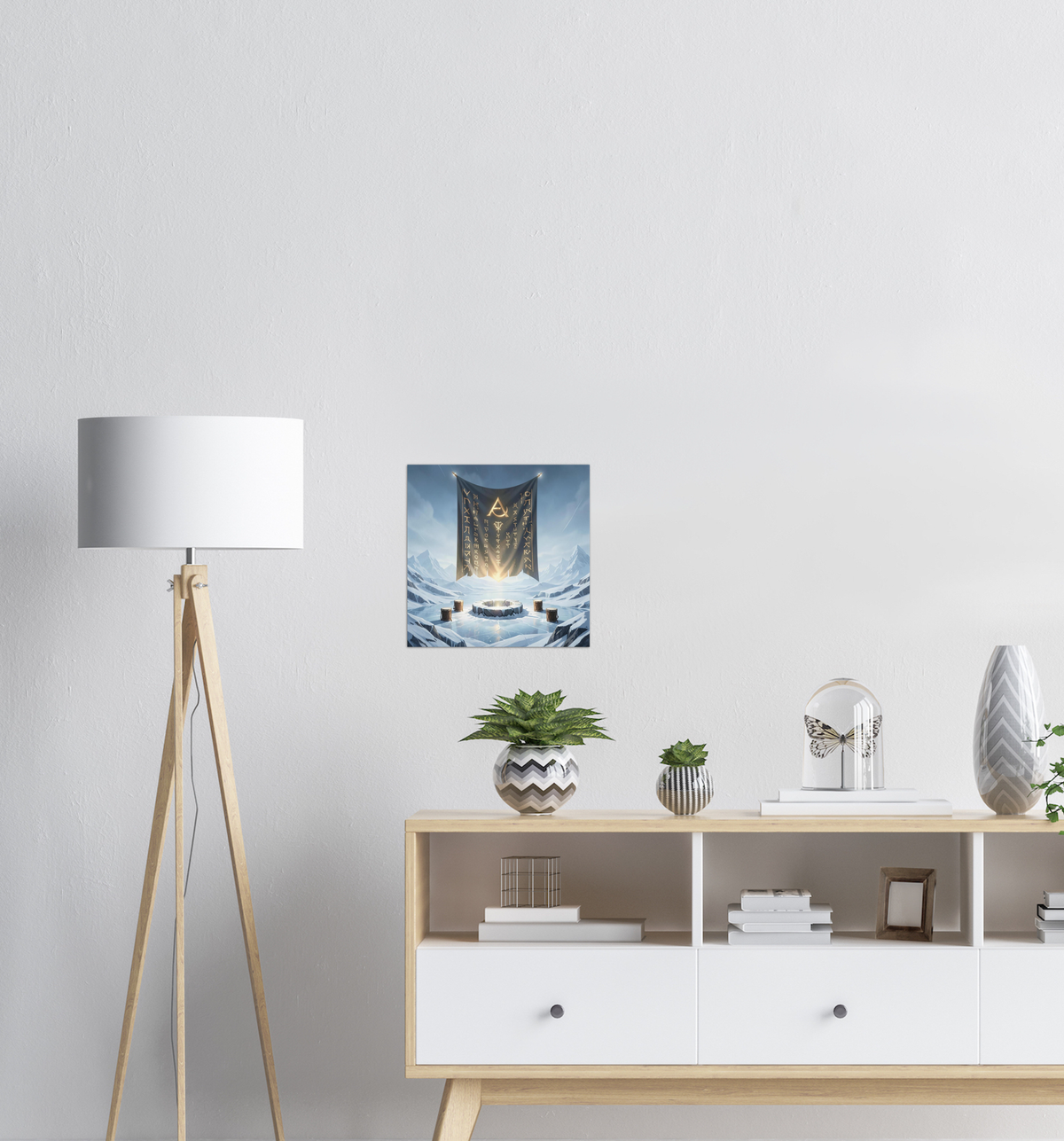 Raising The Banner Of The Most High - Fine Art Poster