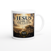 Jesus Came On The Clouds (Matthew 24:30) - Ceramic Mug