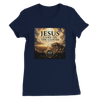 Jesus Came On The Clouds (Matthew 24:30) - Women’s Cut T-Shirt