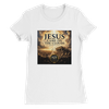 Jesus Came On The Clouds (Matthew 24:30) - Women’s Cut T-Shirt
