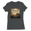 Jesus Came On The Clouds (Matthew 24:30) - Women’s Cut T-Shirt