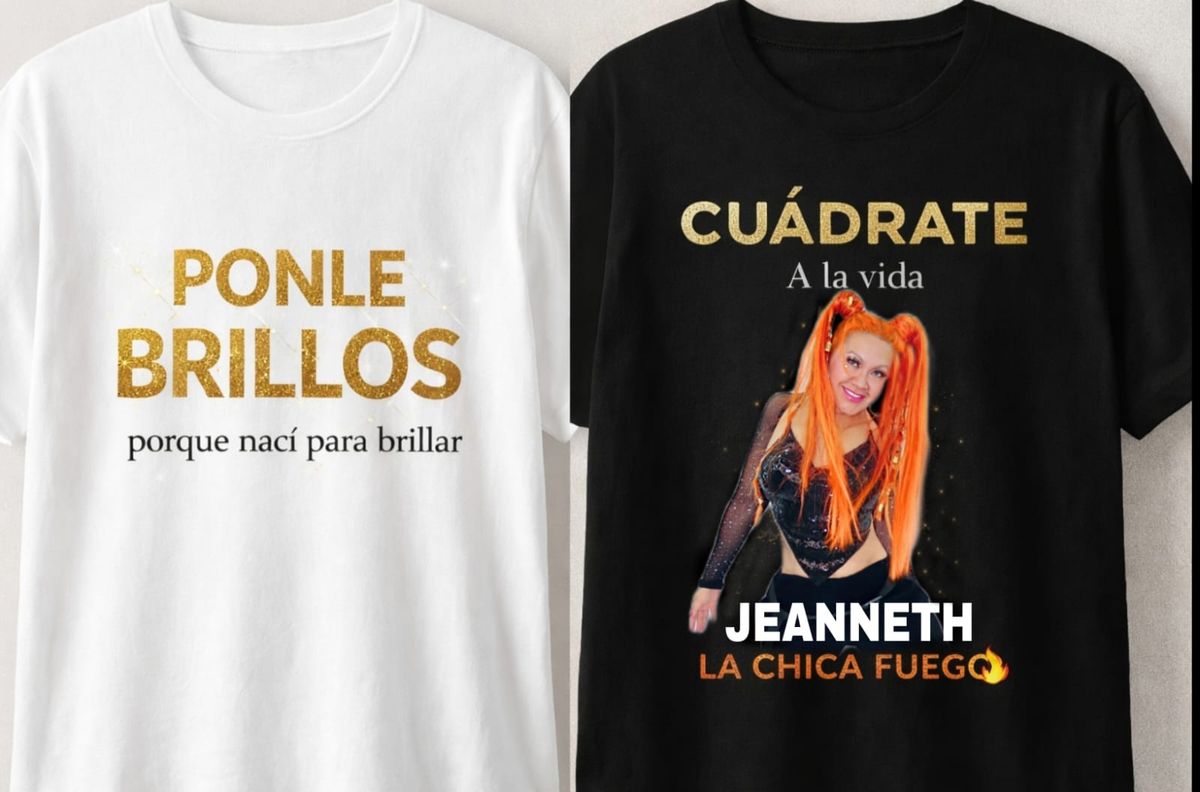 CAMISETAS FUEGO C/u $18 DÓLARES 