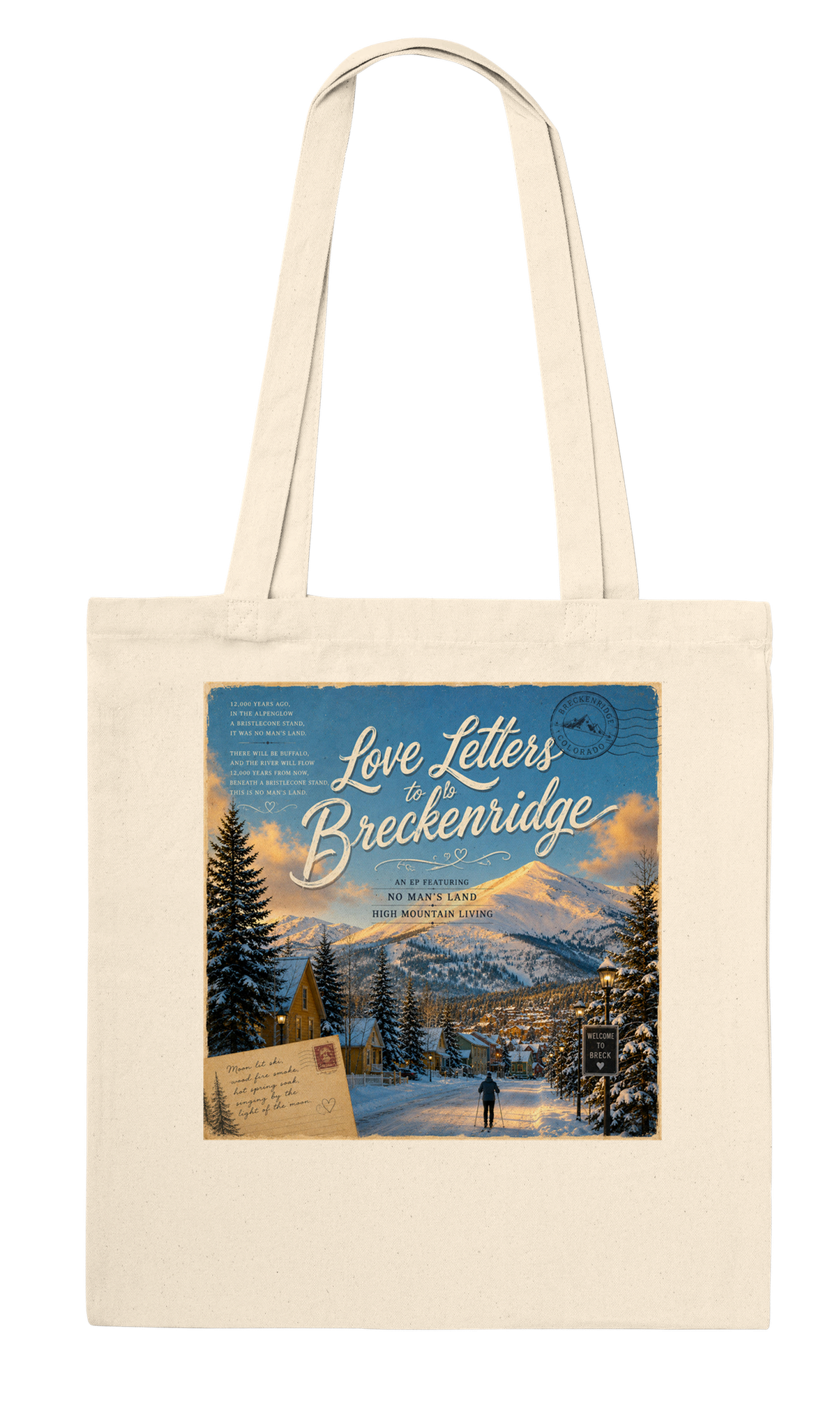 Love Letters to Breckenridge - Tote bag