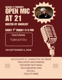 Access 21 presents open mic 