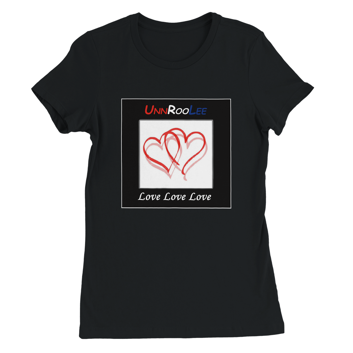 Love Love Love - Women’s Cut T-Shirt