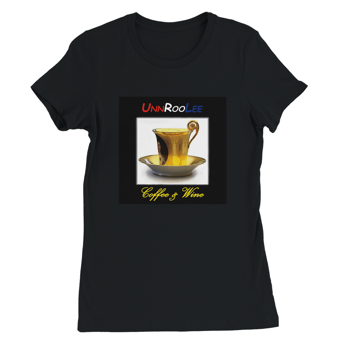 Coffee & Wine - Women’s Cut T-Shirt