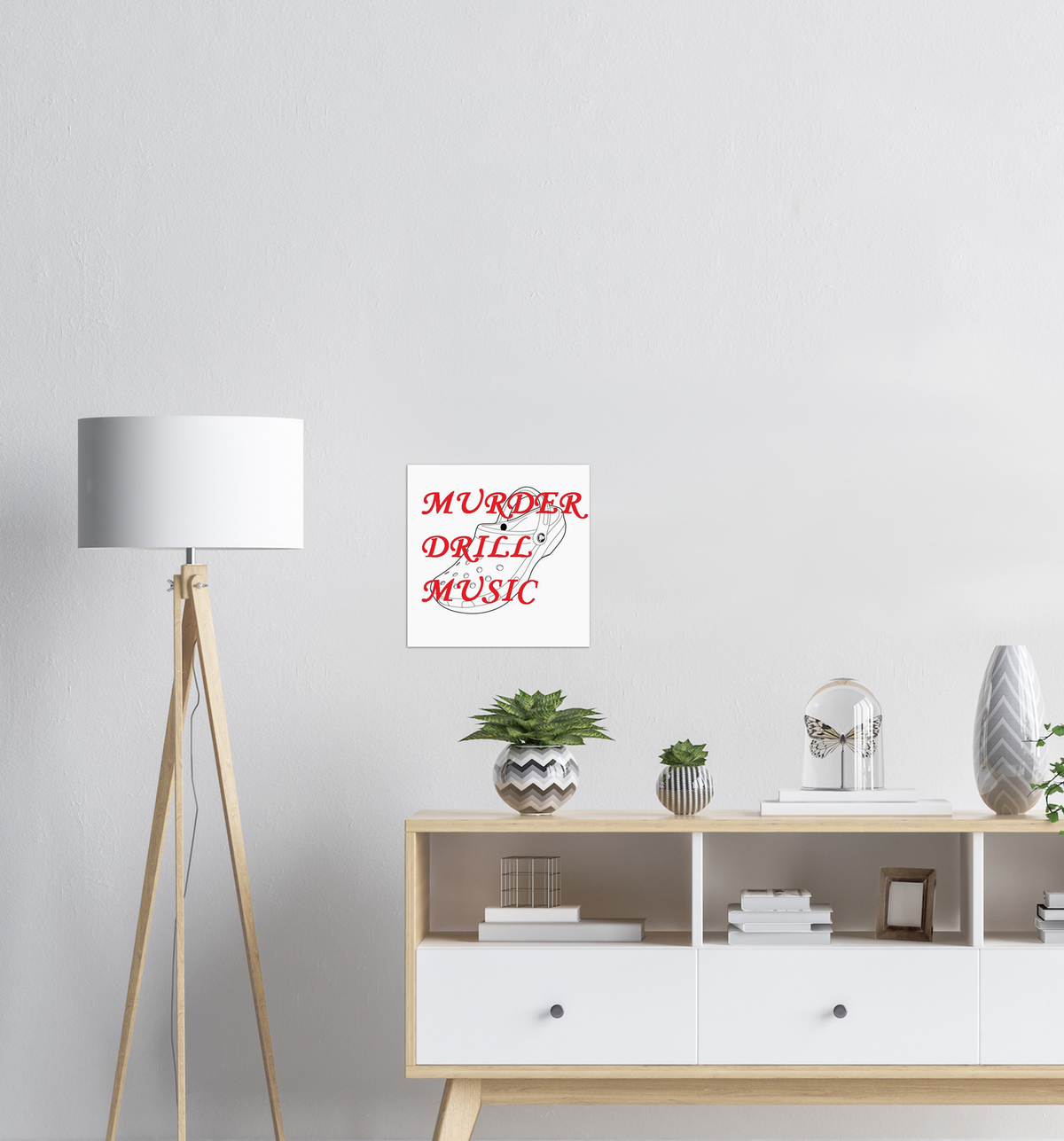 Murder Drill Music - Fine Art Poster