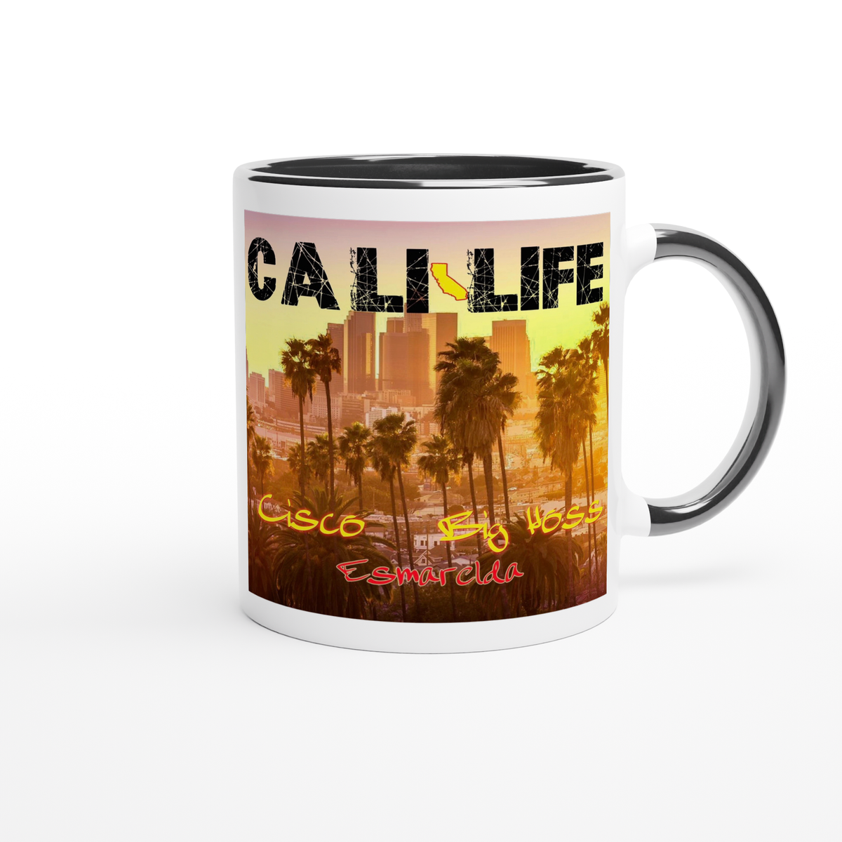 CaliLife (feat. Big Hoss & @Esmareldaknows) - Ceramic Mug