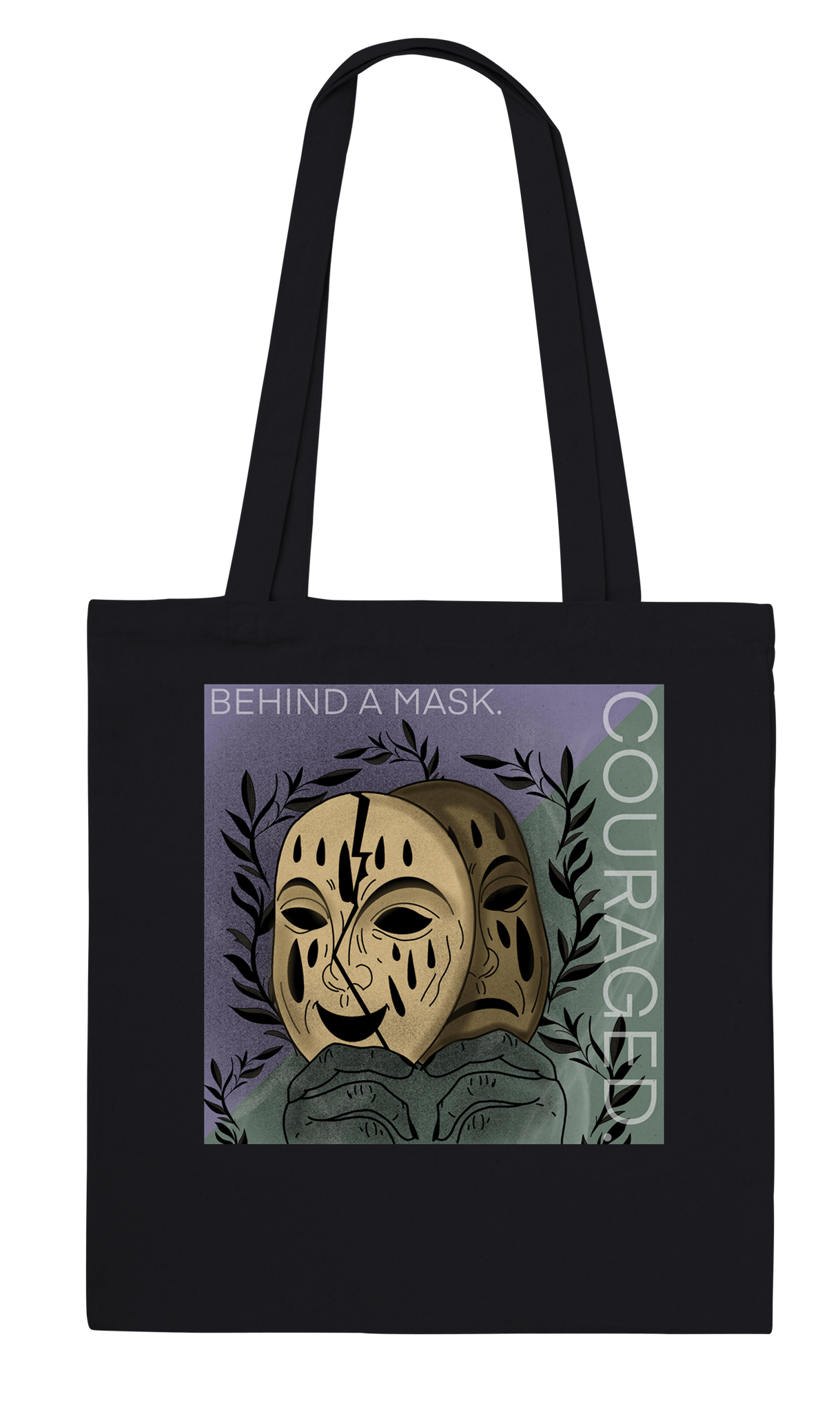 Behind A Mask - Tote bag