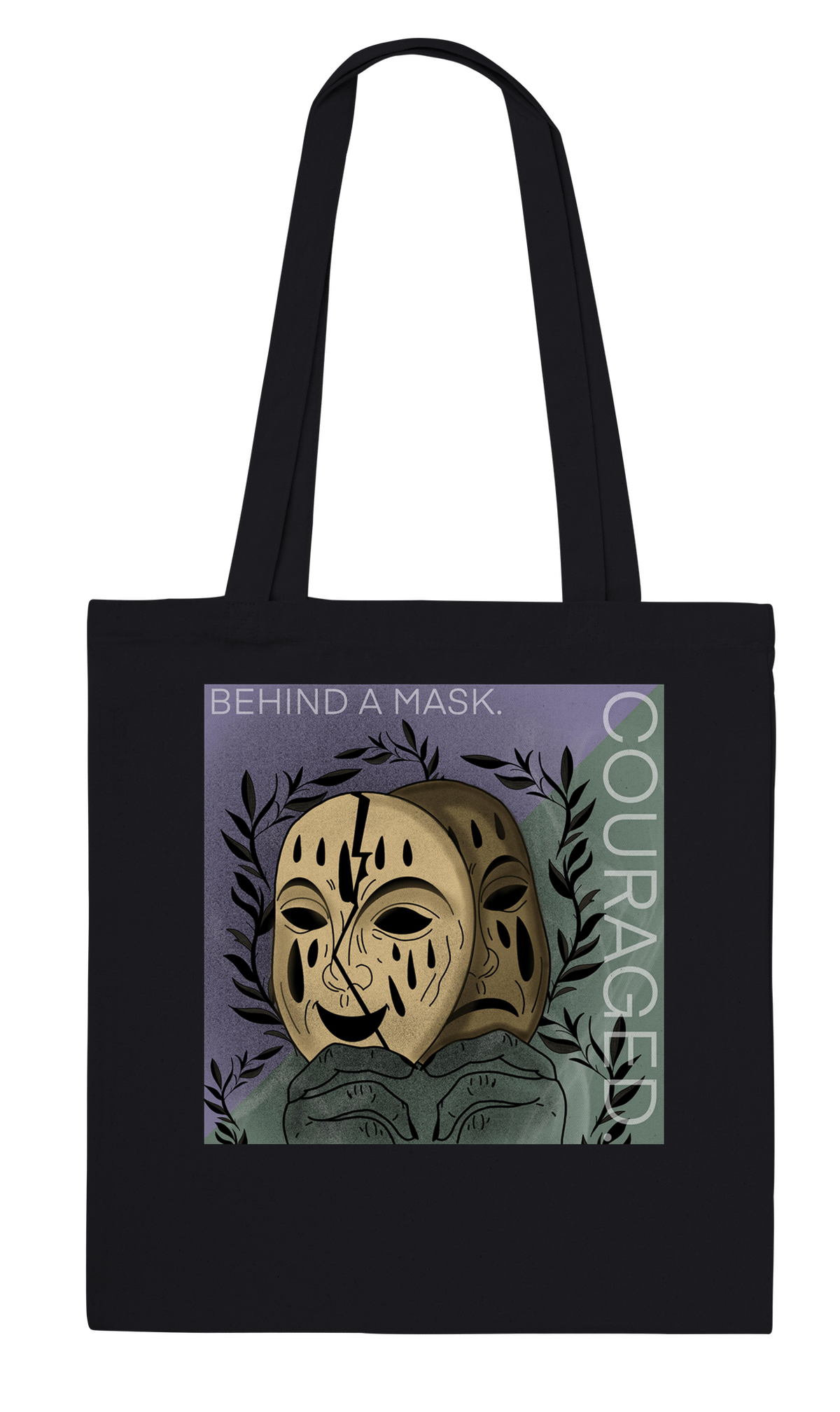 Behind A Mask - Tote bag