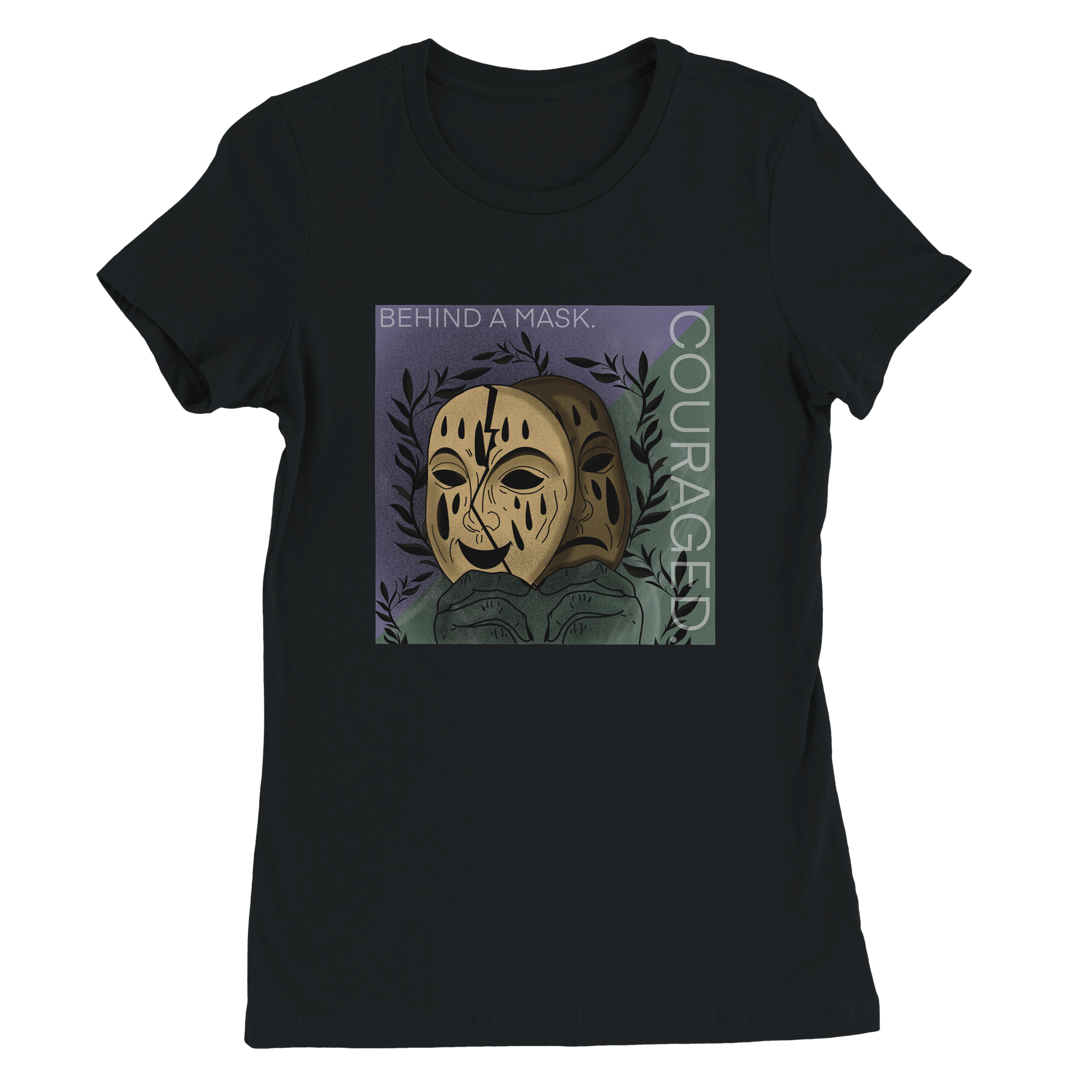 Behind A Mask - Women&rsquo;s Cut T-Shirt
