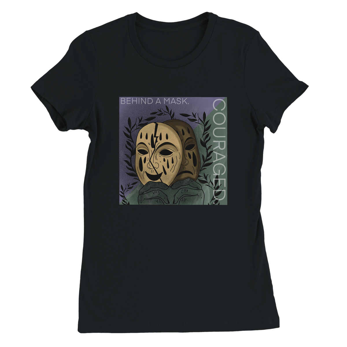 Behind A Mask - Women’s Cut T-Shirt