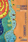 40th Anniversary Summer Festival Poster