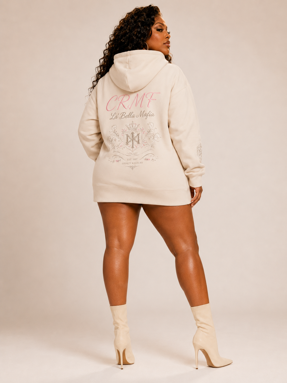 CRMF La’Bella Luxe Oversized Hoodie