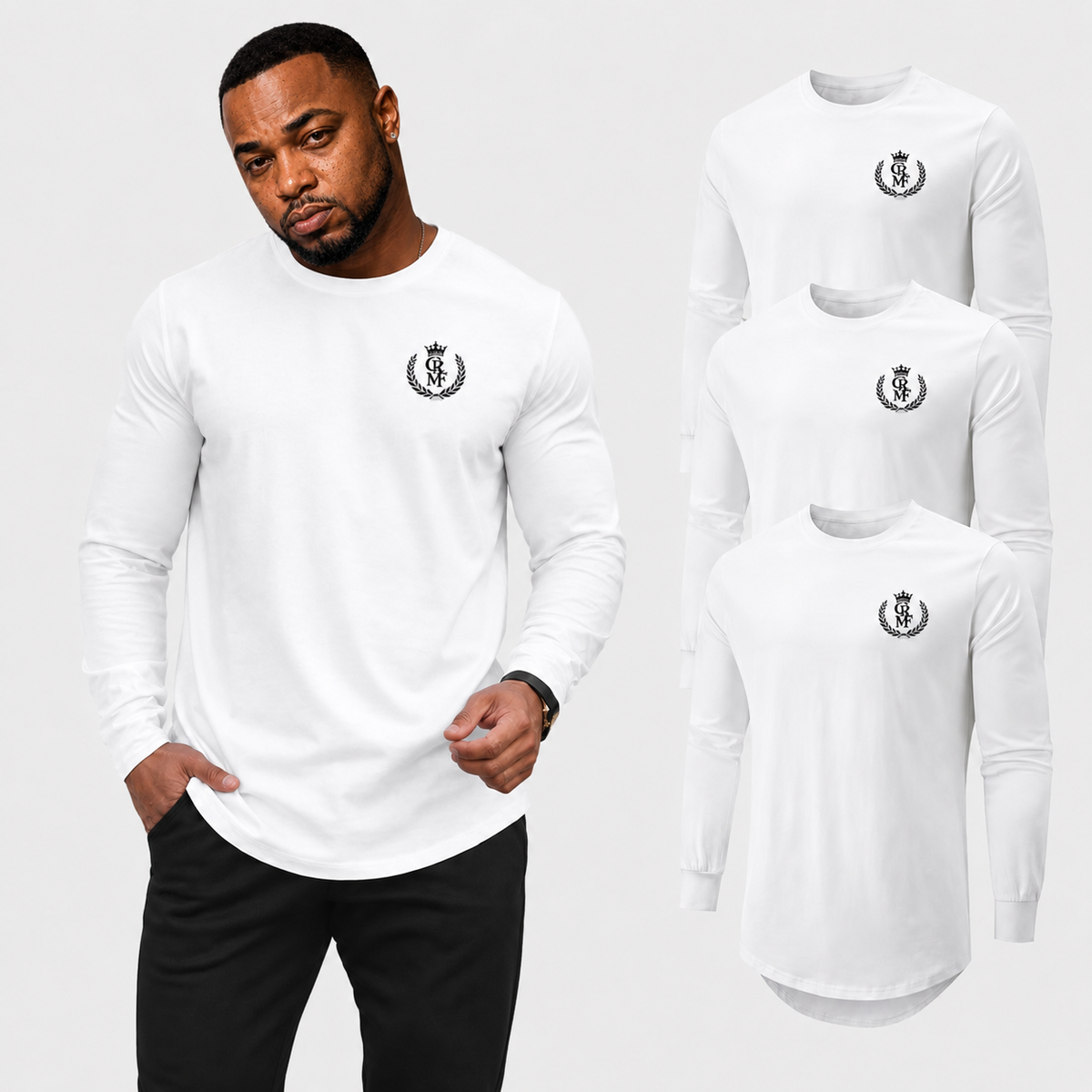 CRMF Executive Crest Long-Sleeve Tee