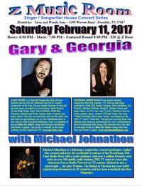 Gary Burr & Georgia Middlemen with Michael Johnathon