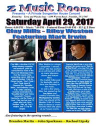 Riley Weston - Clay Mills - Mark Irwin